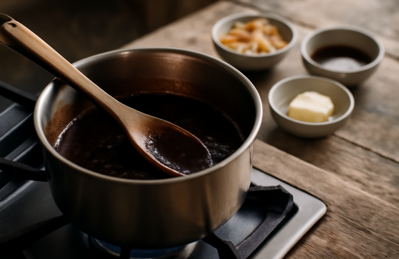 Sauce fra bunden: sådan bygger du smag op i lag
